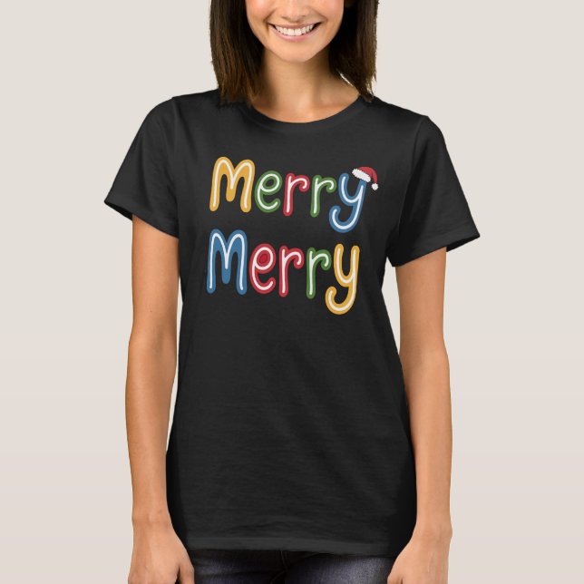 God Jul T Shirt (Framsida)