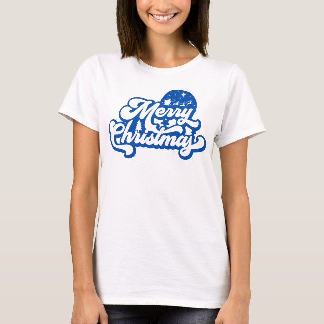 God jul t shirt (Framsida)