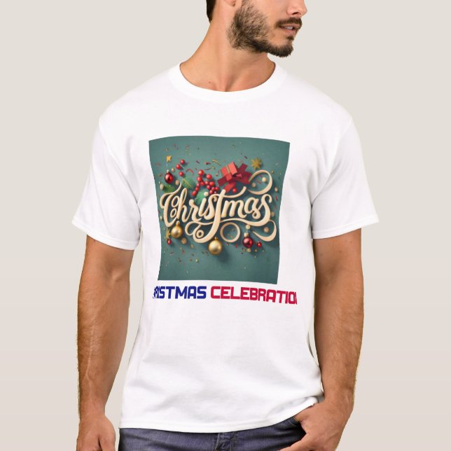 God jul t shirt (Framsida)