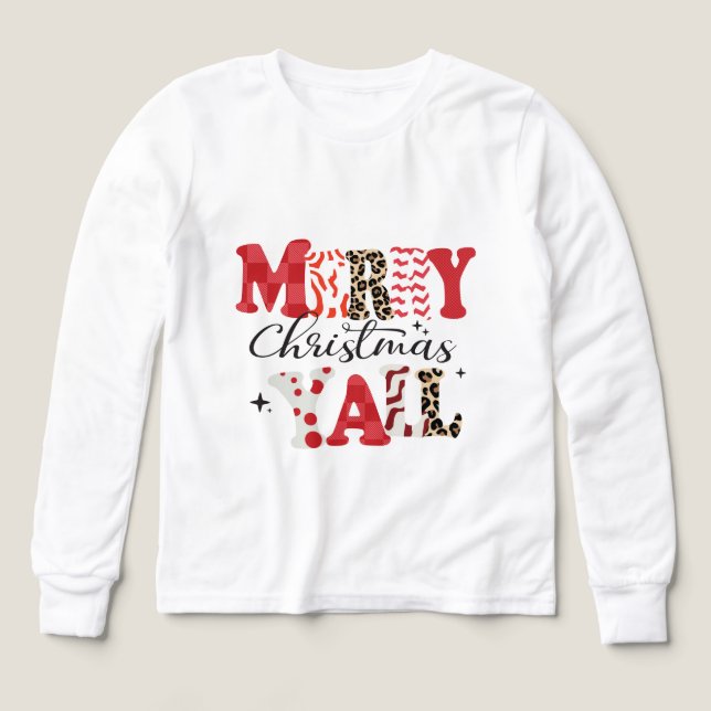 God jul t shirt (Design framsida)