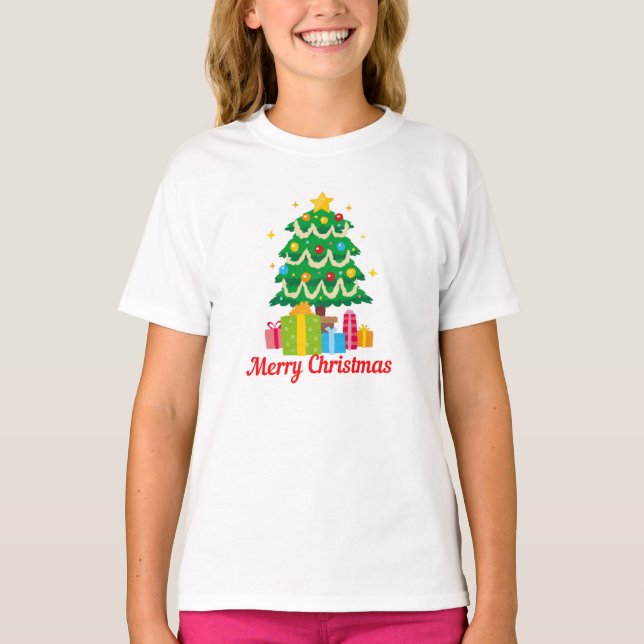 God Jul T Shirt (Framsida)