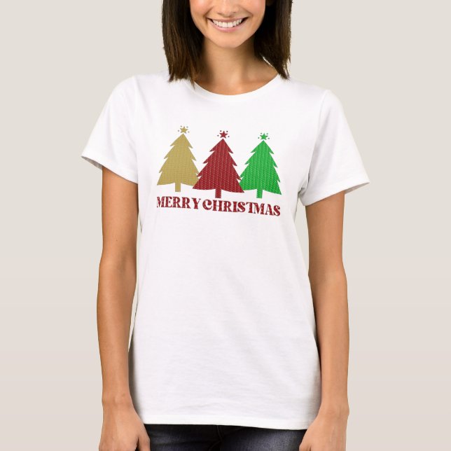God jul T-Shirt (Framsida)