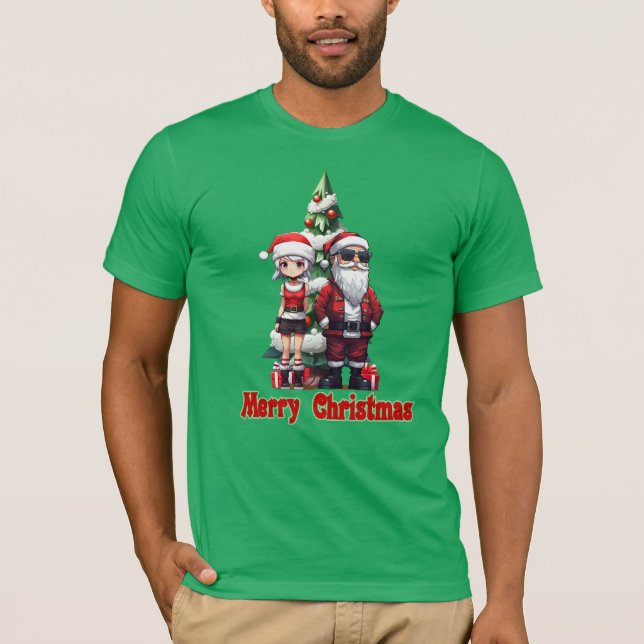 God jul t shirt (Framsida)