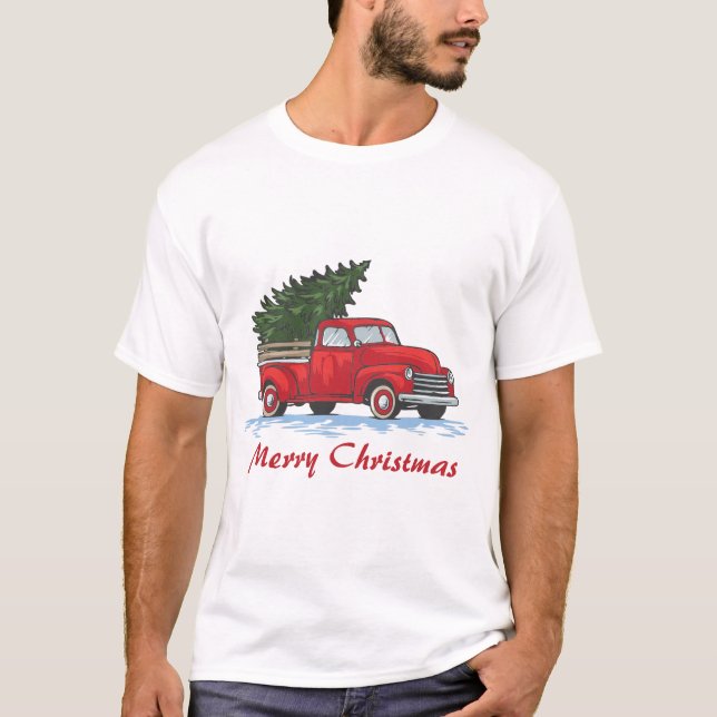 God jul t shirt (Framsida)