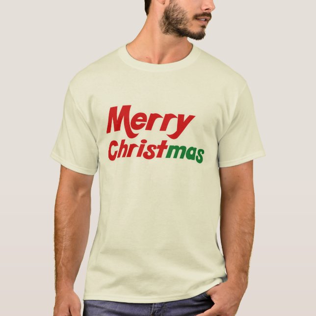 God jul t-shirt (Framsida)