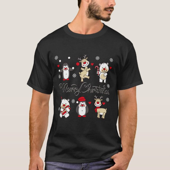 God jul t shirt (Framsida)