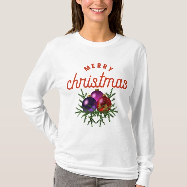 God jul t shirt (Framsida)
