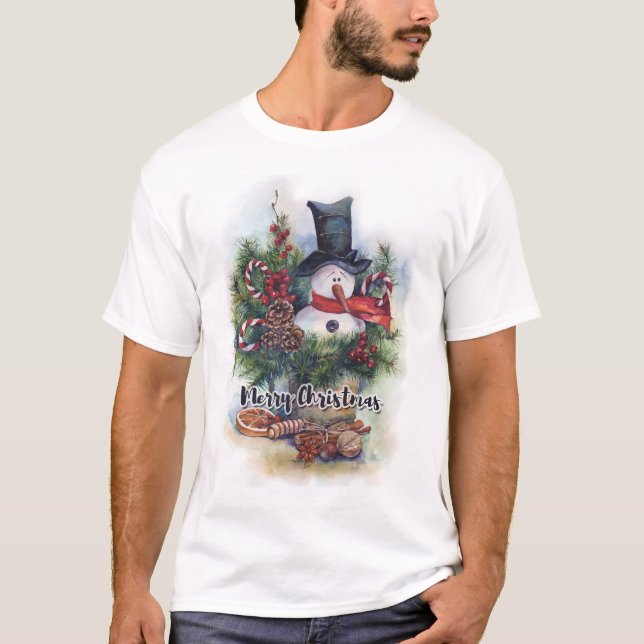 God jul t shirt (Framsida)