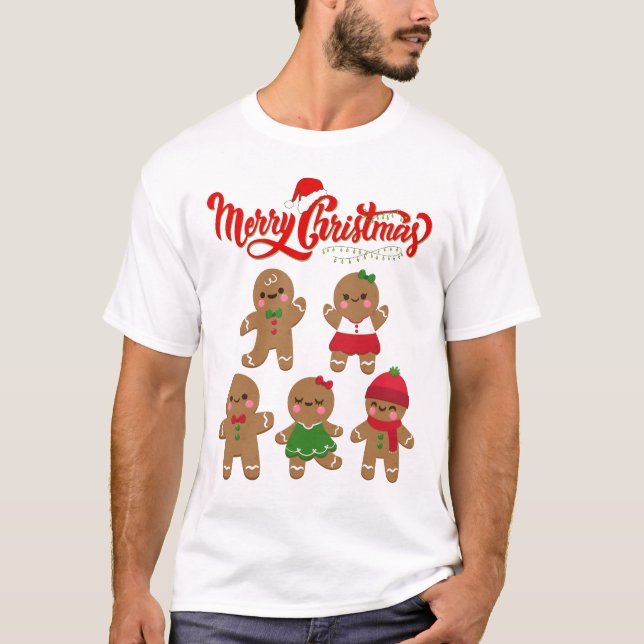 God jul t shirt (Framsida)