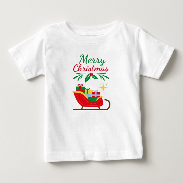 God Jul  T Shirt (Framsida)