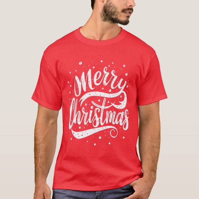 God jul t shirt (Framsida)