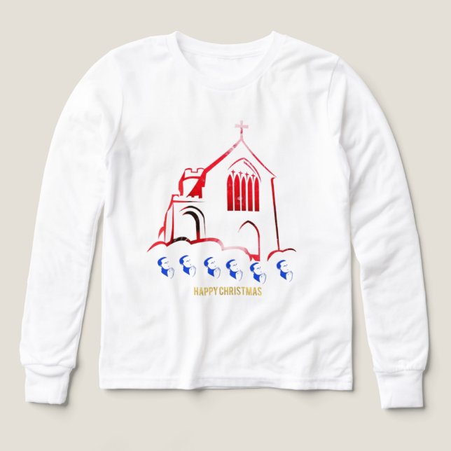 God Jul T Shirt (Design framsida)