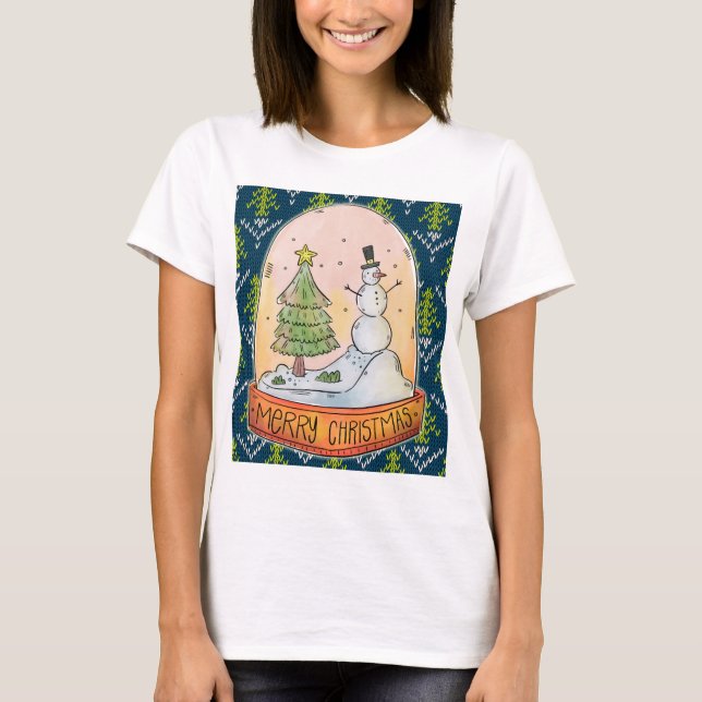 god jul t shirt (Framsida)