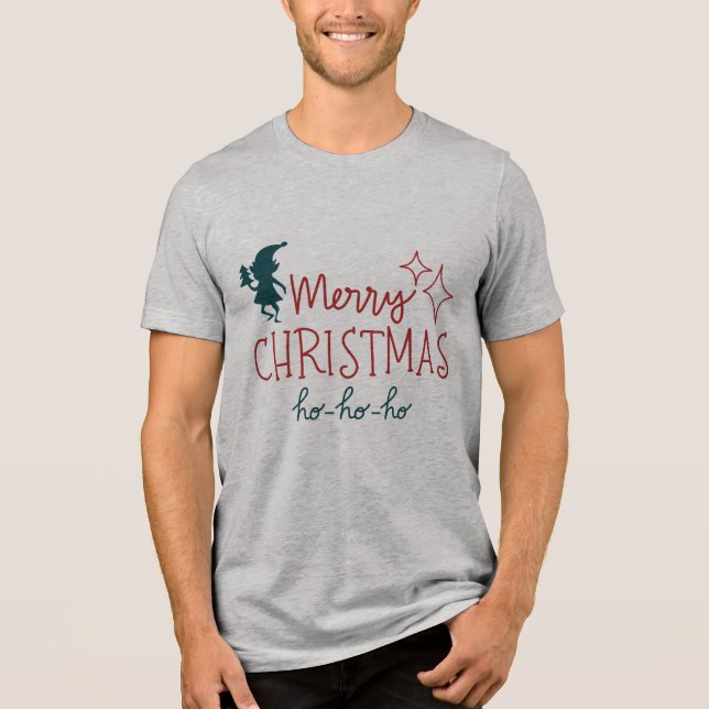 God jul t shirt (Framsida)