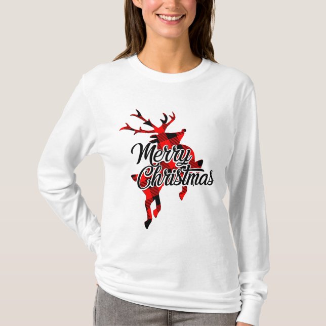 God jul t shirt (Framsida)