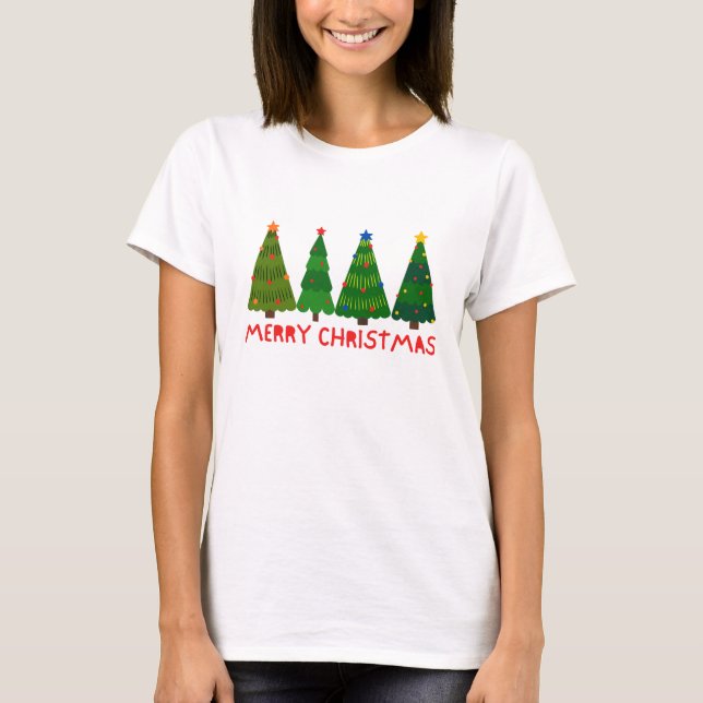 God jul t shirt (Framsida)