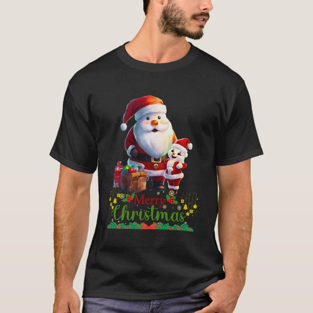 God jul T Shirt (Framsida)