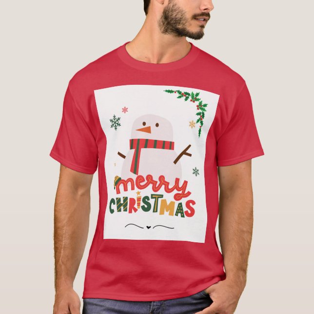 God jul t shirt (Framsida)