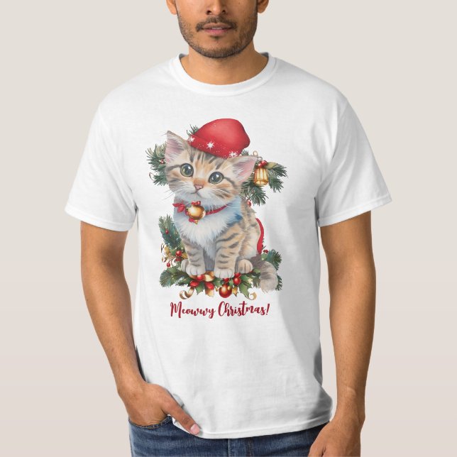 God jul t shirt (Framsida)