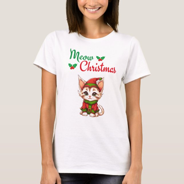 God jul t shirt (Framsida)
