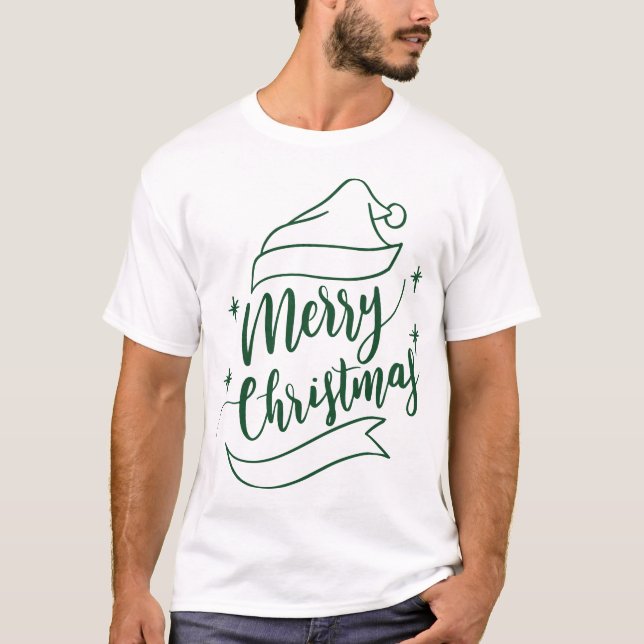 God jul T-Shirt (Framsida)
