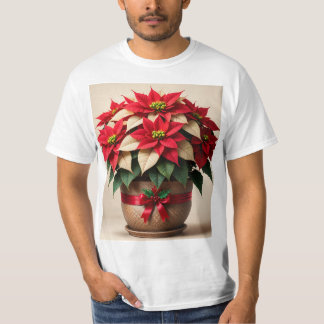 God jul T-shirt-blomma T Shirt