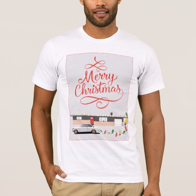 God jul T-Shirt BMW 2002 (Framsida)
