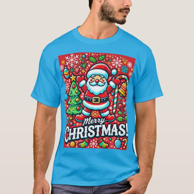 god jul t-shirt-design t shirt (Framsida)