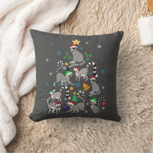 God jul T-shirt Lemur Julgran Julafton Kudde