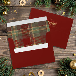 God Jul Tartan Röd ID1141A