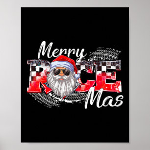 GOD JUL TÄVLING JULAFTON TÄVLA  JULTOMTEN P POSTER