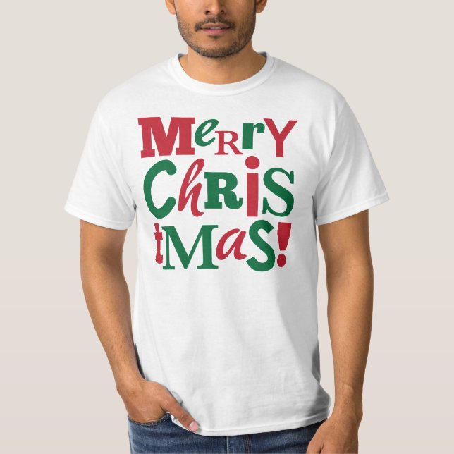 God jul tee (Framsida)