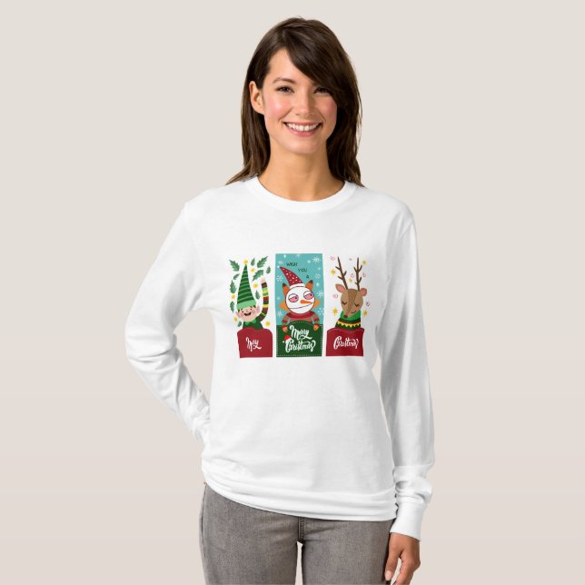 God jul tee (Hel framsida)