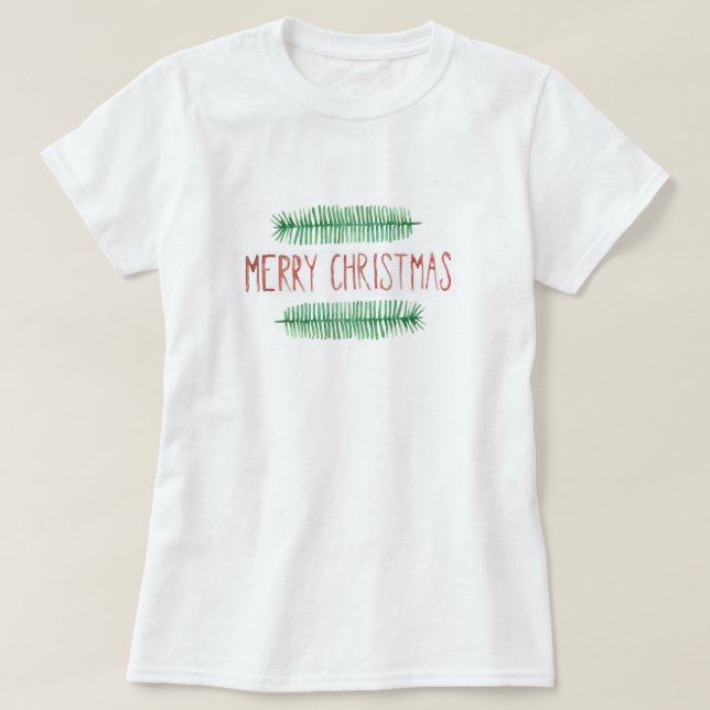 God jul tee shirt (Design framsida)