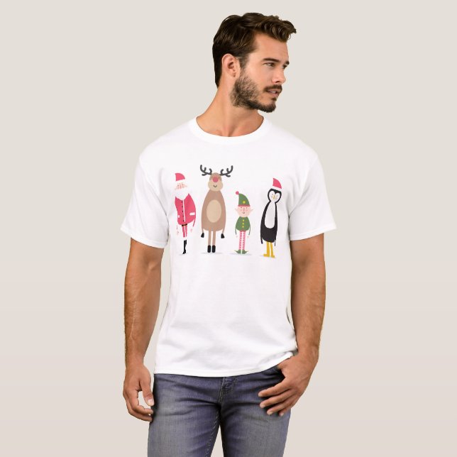 God jul tee shirt (Hel framsida)