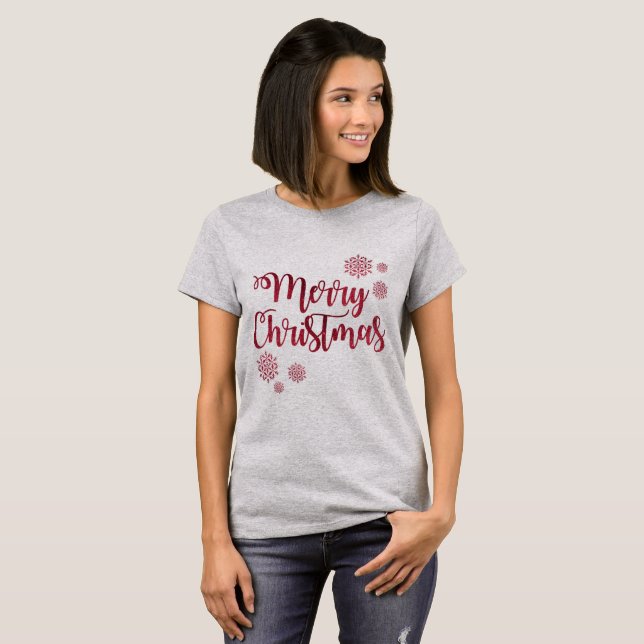 God Jul Tee Shirt (Hel framsida)
