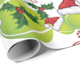 God jul Tennis Boll Santa Presentpapper