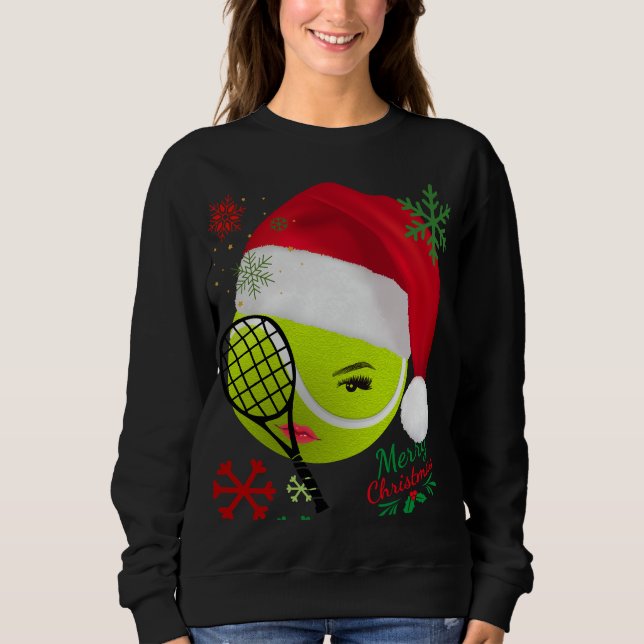 God jul Tennis T Shirt (Framsida)