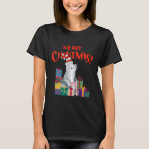 God Jul Tess Festlig Säsong Isbjörn T Shirt