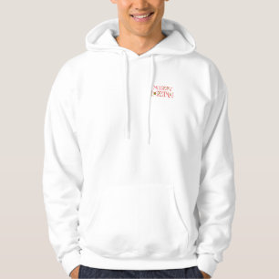 God jul Text Mönster Design: Festive Art Hoodie