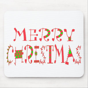 God jul Text Mönster Design: Festive Art Musmatta