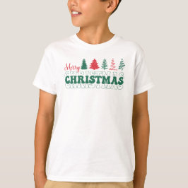 God jul text, pojkar t shirt