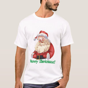 God jul Text tryckt på Ho ho ho Jingle Klockor T Shirt
