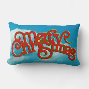 God jul - textdesign + rygg. & idéer lumbarkudde