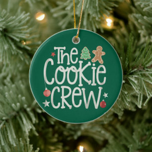 God Jul The Cookie Crew Julmatchning Julgransprydnad Keramik