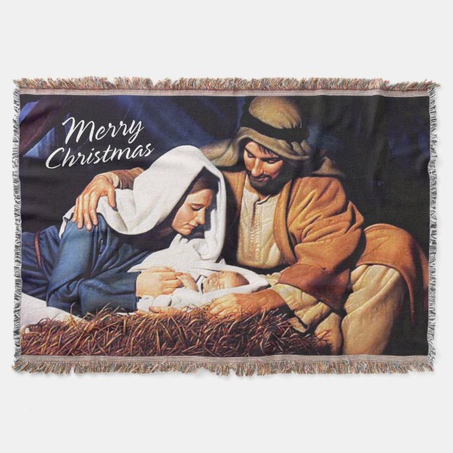 God jul Throw Blanket Filt (Framsidan)