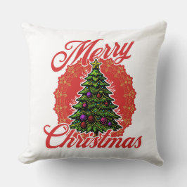 God jul Thrown Pillow Kudde