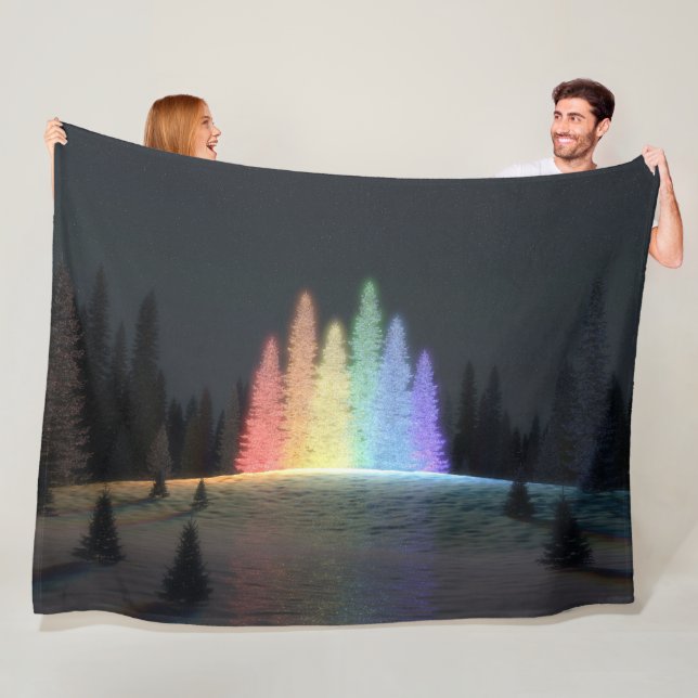 God jul till All Fleece Blanket (På plats)