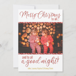 God jul till alla fotokort julkort