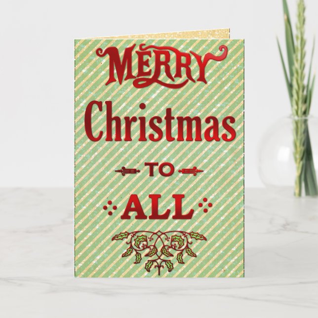 God jul till alla helgkort (Framsida)